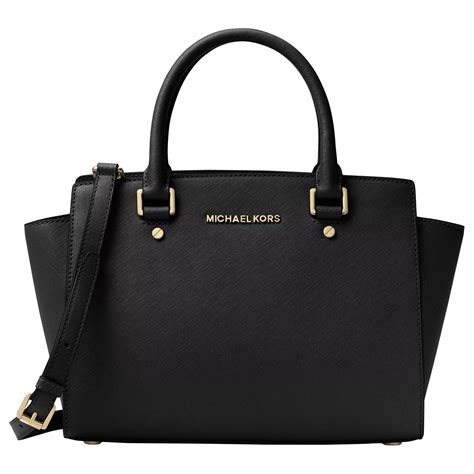 michael kors selma md schwarz|michael kors selma satchel.